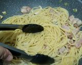 A picture of step 4 of Cheaper Option for Carbonara.