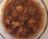 صورة لخطوة 9 من وصفة الكفته مع البطاطا والبندورة مع الأرز