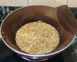 A picture of step 5 of Posto soya aloo curry.