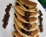 Foto langkah ke 9 dari resep Choco raisin pancake.