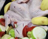 صورة لخطوة 1 من وصفة صينية دجاج مشوي بالخضار