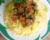 Foto del paso 4 de la receta Cuscús con judías verdes salteadas vegetariana