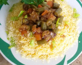 Foto del paso 4 de la receta: Cuscús con judías verdes salteadas vegetariana