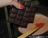 A picture of step 4 of Spicy hot choclate.