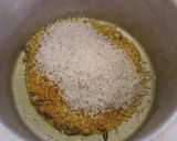 A picture of step 3 of Tumeric rice.