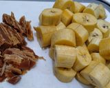 Foto langkah ke 1 dari resep Kolak komplit (pisang,ubi,singkong,kolang kaling & pacar cina).