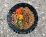 Hình bước làm 7 của món Miến xào bò kiểu Hàn - Japchae phiên bản siêu thịt 🥩🥩🥩
