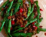 Foto langkah ke 4 dari resep Buncis Tumis Daging.