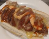 Foto del paso 8 de la receta: Sándwich de cerdo y ensalada fresca🥙🌯🍖
