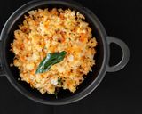 A picture of step 5 of Idly upma.
