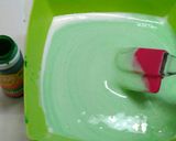 Foto langkah ke 5 dari resep Bolu Kukus Pandan Keju Lezat & Ekonomis.