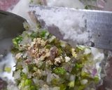 A picture of step 3 of Ranch Dressing Double Aloo Tikki Burger.