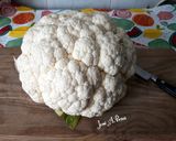 Foto del paso 1 de la receta Coliflor esparragadas con crema de moztataza