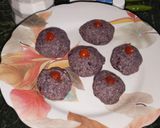 A picture of step 5 of Grapes & Rose Khoa Ladoo – Easy Prasad.