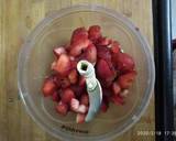 Strawberry milkshake recipe step 1 photo