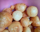 Foto langkah ke 4 dari resep Loukoumadés/λουκουμάδες (Greek Donut).