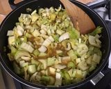 Une image de l'étape 9 de Fondue de céleri branche au bouillon de crevettes et laitue de mer.