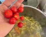 Falusi tejfeles paszuly leves recept fázis 2 fotója