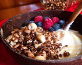 Foto del paso 3 de la receta: Granola con cacao y avellanas a la sartén