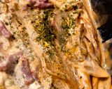 Une image de l'étape 5 de Endives braisées à la crème et aux lardons en cocotte.