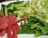 A picture of step 2 of Arabic Shawarma.