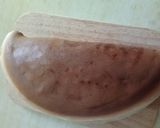 Foto langkah ke 6 dari resep Martabak Manis Teflon (Topping ketan hitam dan unti).