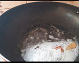 A picture of step 2 of Paneer Matar Gravy.