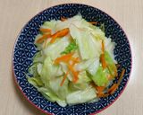 豬油蒜炒高麗菜的食譜步驟4照片