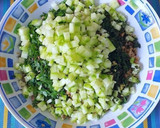 Foto del paso 8 de la receta: Tabulé de bulgur de vegetales con menta y yogur agrio