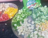 A picture of step 2 of Veg Thai Green Curry 🥗🌶️🧄.