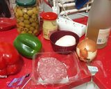 Foto del paso 1 de la receta: Pimientos rellenos de pavo, en airfryer
