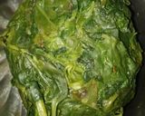 A picture of step 1 of Stuffed bathua paratha.