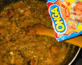 A picture of step 10 of Groundnut stew.