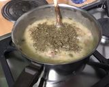 Une image de l'étape 13 de Sauce fromagère au jambon, champignons, câpres et deux fromages (pour pâtes).