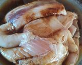 Foto del paso 3 de la receta: Pescado al tomate en torre de verduras