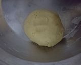 A picture of step 4 of Saag with makae ki roti.