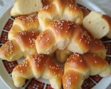 Mini kiflik szezámmaggal ! (pille könnyű) recept fázis 5 fotója