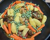 Une image de l'étape 4 de Tajine poulet🍗 et légumes 🥕.