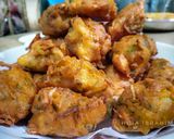 A picture of step 4 of Piyaz pakora.