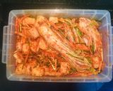Hình bước làm 5 của món Kim chi cải thảo