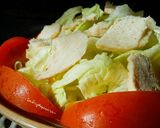 Foto langkah ke 4 dari resep Healthy VeggieChick Salad With Honey Lemon Dressing.