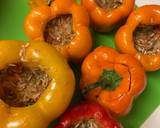 Nasi Bungkus Paprika ala Turki/Biber Dolmas/Stuffed Bell Pepper langkah memasak 4 foto