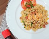 Foto langkah ke 6 dari resep Nasi Goreng Hongkong.