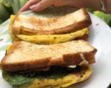 Foto langkah ke 4 dari resep Sandwich Smoked Pork Bacon super simple dan enak.
