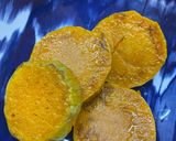 Foto del paso 1 de la receta: Pizza de calabaza y harina de garbanzo 🎃