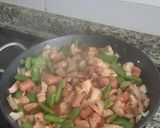 Foto del paso 2 de la receta Arroz con ibéricos y verdura