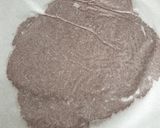 Une image de l'étape 5 de Gâteau croquant coeur chocolat saint Valentin #cuisineravecamour.