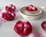 Foto langkah ke 5 dari resep Puding Buah Naga Mekar.