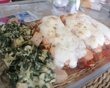 Foto del paso 2 de la receta: Salmón al horno gratinado con alioli y base de pisto