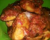 Foto langkah ke 5 dari resep Balado terong ungu.